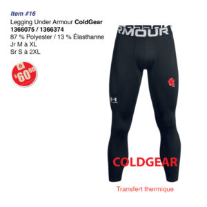 Item 16 Blizzard Legging UA ColdGear 1366075 1366374 2026