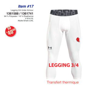 Item 17 Blizzard Legging 3/4 UA 1361588 1361741 2026