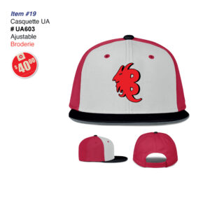 Item 19 Blizzard Casquette UA603 ajustable 2026