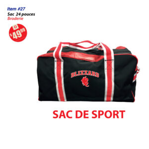 Item 27 Blizzard Sac de hockey 24 pouces 2026